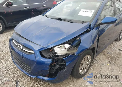2015 Hyundai Accent Gls z USA, uszkodzony, nr VIN KMHCT4AE9FU835274